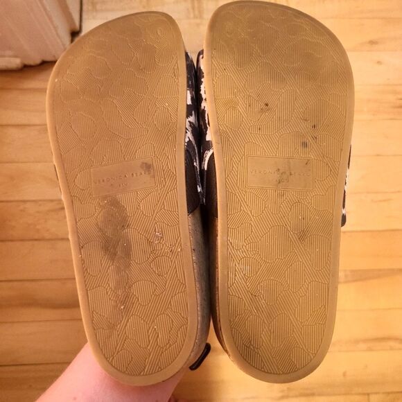 Veronica Beard Dresdyn Slides Animal Print - Picture 4 of 6